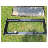 HD Skid Steer Weld-On Plate