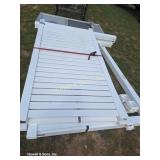 (4) 7' Long Sections of White Vinyl Fencing (Each)