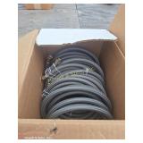 (10) Flexible Metal 1/3'x6' Plumbing Hoses (Each)