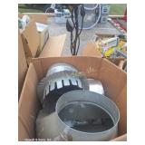 (5) Boxes Electric Light Fixtures & Receptacles