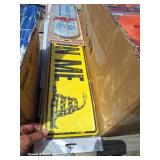 (3) Assorted Thermometers & Signs: County Lite,