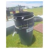 (3) Plastic Trashcans (All)