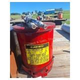 Safety Trash Can & (2) Sprayer Handles (All)