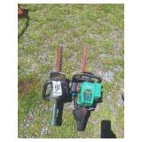 (2) Hedge Trimmers: B&D Elec. & Weedeater Gas