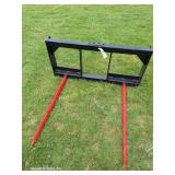 Kivel Skid Steer Double Bale Spear