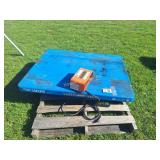 Bishamon Optimus 3000 Lb. Hyd. Lift Work Table