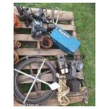 Pallet: Electric Tools, Sewer Snakes, Meat Grinder