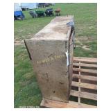 Wooden Cabinet & Misc. Items