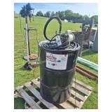 55 gal. Drum AW32 Hydraulic Oil w/ 110V Pump
