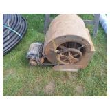 Squirrel Cage 12' Electric Fan - Runs