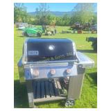Weber Gas Grill & (2) Propane Tanks