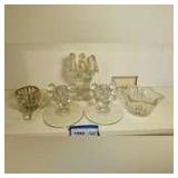 FORMAL GLASS CANDLE HOLDERS