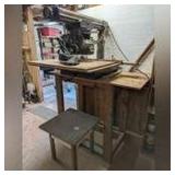 SEARS CRAFTSMAN 10-IN RADIAL SAW AND STAND