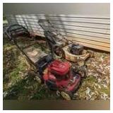 TORO PERSONAL PACE SELF-PROPELLED LAWN MOWER AND PUSH MOWER