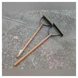 PAIR OF SLING BLADE GRASS / WEED CUTTERS