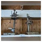 PAIR OF HAND DRILL PRESSES