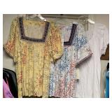 ASSORTMENT OF LADIES TOPS (SEE PICS - VARIOUS SIZES) - UP MASTER CLOSET 2