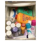 DRAWER FULL OF FEMININE INTIMATE DEODORANT SPRAY, GOLD BOND POWDER & MORE - UP MASTER CLOSET 2