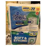 36 MEGA ROLLS TOILET PAPER - UP MASTER BATH