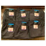 6 PAIR NEW BLACK 2XL/9 BALI BRIEFS - UP MASTER BED