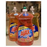 3 NEW BOTTLES OF AJAX (52 FL OZ EACH) - KITCHEN