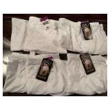 7 PAIR NEW WHITE 2XL/9 SHAPING BRIEFS - UP MASTER BED