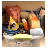 ASSORTMENT OF CAR CLEANING/WAX/MAINTENANCE LOT - FOYER