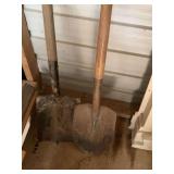 2 SHOVELS - SHED