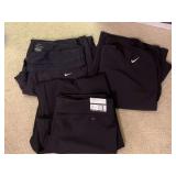 3 PAIR LARGE ATHLETIC PANTS (1 NEW W/ TAG) - UP BED 1