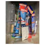 DRAWER FULL OF EPOXY, LOCTITE & OTHER GLUES - UP MASTER CLOSET 2
