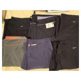 6 PAIR LARGE ATHLETIC PANTS (1 NEW W/ TAG) - UP BED 2
