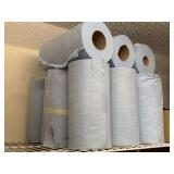 12 ROLLS OF BLUE SHOP PAPER TOWELS - UP MASTER CLOSET 2