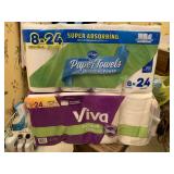 16 TRIPLE ROLLS OF PAPER TOWELS - UP MASTER BATH