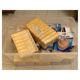 CRATE FULL OF BANDAIDS & MORE (CRATE INCLUDED) - UP MASTER BATH