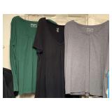 MATERNITY TOPS - 8 XLARGE, 2 LARGE - UP MASTER CLOSET 2