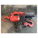 COFFING 3/4" RATCHET LEVER CHAIN HOIST - GARAGE