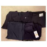5 SMALL ATHLETIC PANTS (2 NEW W/ TAGS) - UP BED 1
