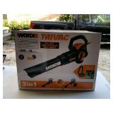 NEW WORX TRIVAC 3 IN 1 - GARAGE