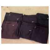 6 PAIR XL ATHLETIC PANTS (MOSTLY NIKE) - UP BED 1
