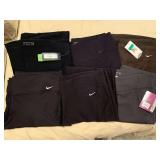 6 PAIR XL ATHLETIC PANTS (3 NEW W/ TAG) - UP BED 2