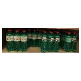 SHELF LOT OF BOTTLED 7UP ZERO SUGAR DRINKS (UNSURE OF EXPIRATION) - KITCHEN