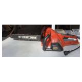 CRAFTSMAN 16" ELECTRIC CHAINSAW - GARAGE