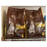 2 NEW BAGS 4HEALTH SMALL BREED FORMULA DOG FOOD 4 LBS EACH - UP MASTER CLOSET 2