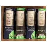 4 NEW EVERYDROP ICE & WATER REFRIGERATOR FILTERS - DINETTE