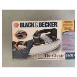 NEW BLACK & DECKER IRON - GARAGE CLOSET