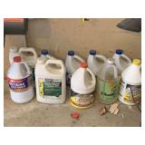 10 GALLONS CLOROX OUTSIDE CLEANSER, GREASE LIGHTNING & MORE - GARAGE