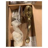 NEW SCHLAGE SOLID BRASS ENTRANCE DOOR HANDLE - UP MASTER BED