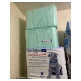 DOG TRAINING PADS (APPROX 200) - UP BED 1 CLOSET