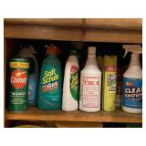 ASSORTMENT OF AIR FRESHENERS & CLEANING PRODUCTS - KITCHEN