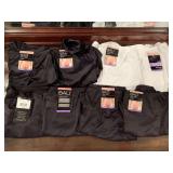 8 NEW PAIR SIZE 3XL LADIES PANTIES - 6 BLACK BALI & 2 WHITE BALI - UP MASTER BED